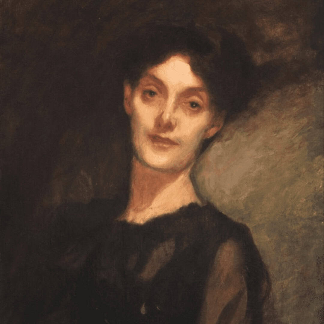 Portrait of Alice Comyns Carr (1850-1927)